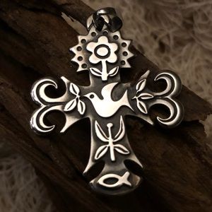 JAMES AVERY ~ Large La Primavera Cross Pendant